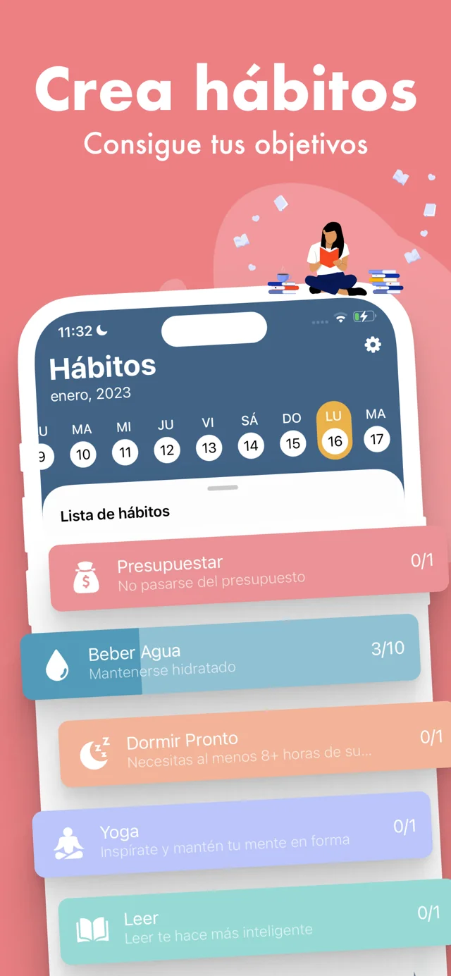 Fes seguiment dels teus hàbits diaris — Habitbybit